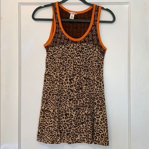Urban Outfitters patterned tank top - size small